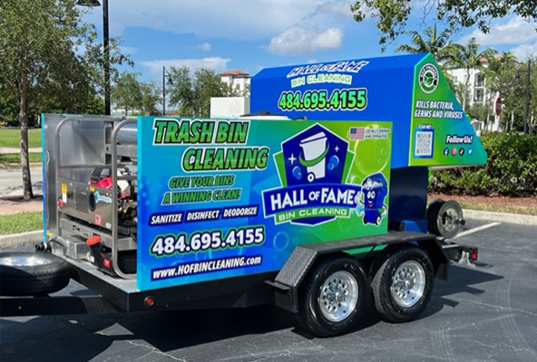 Curbside Trash Can Cleaning Services